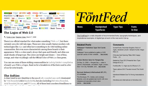 Font Feed